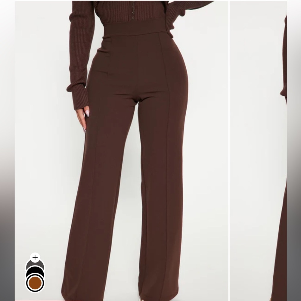 Petite Victoria High Waisted Dress Pants